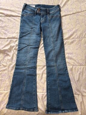 GAP Low Rise Y2K Flare Jeans